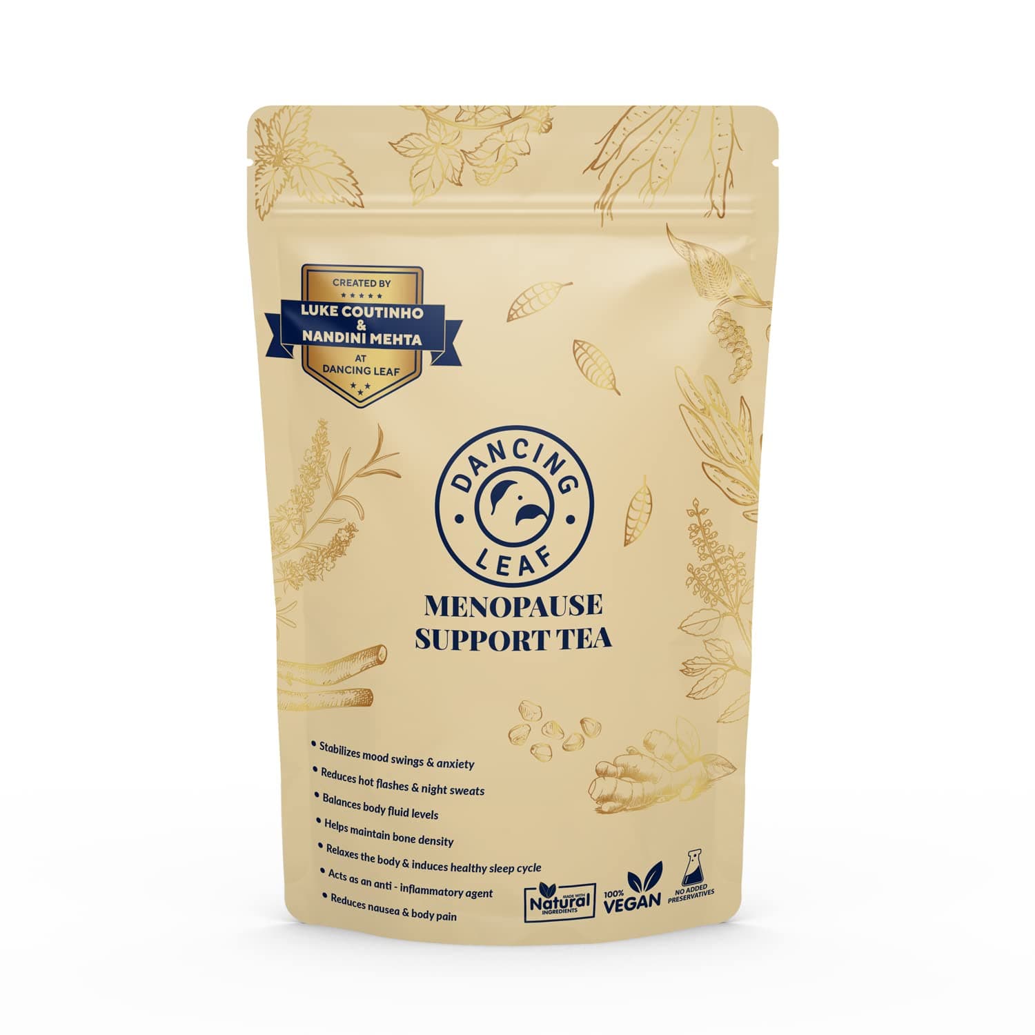 Dancing Leaf & Luke Coutinho - Menopause Support Tea - 100Gms