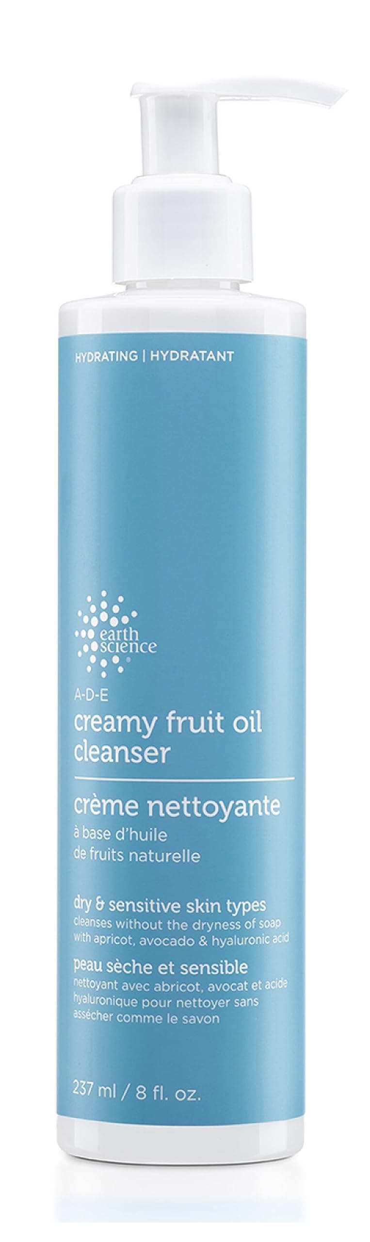 Earth Science A-D-E Creamy Fruit Oil Cleanser 8 oz.