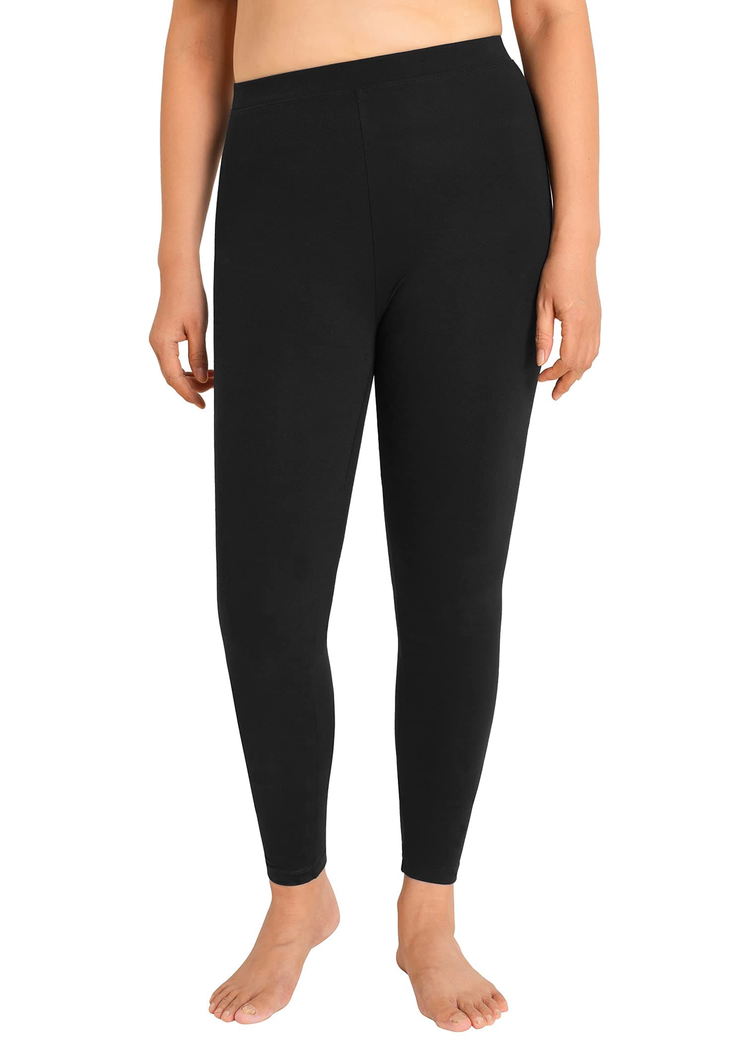 WeinteeWomen's Plus Size Cotton Leggings