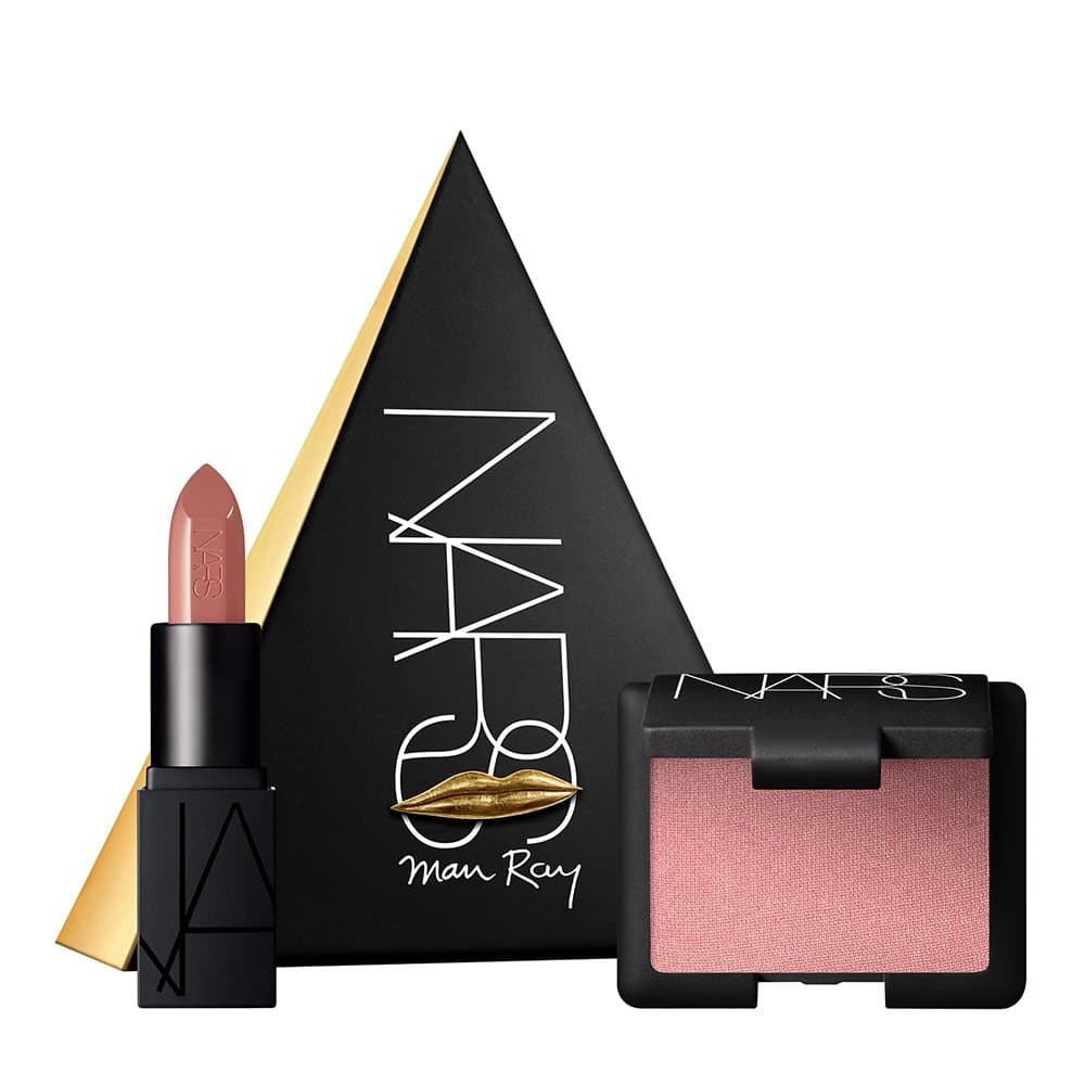 NARS x Man Ray: Love Triangle Blush/Lipstick Mini Set: Deep Throat/Barbara