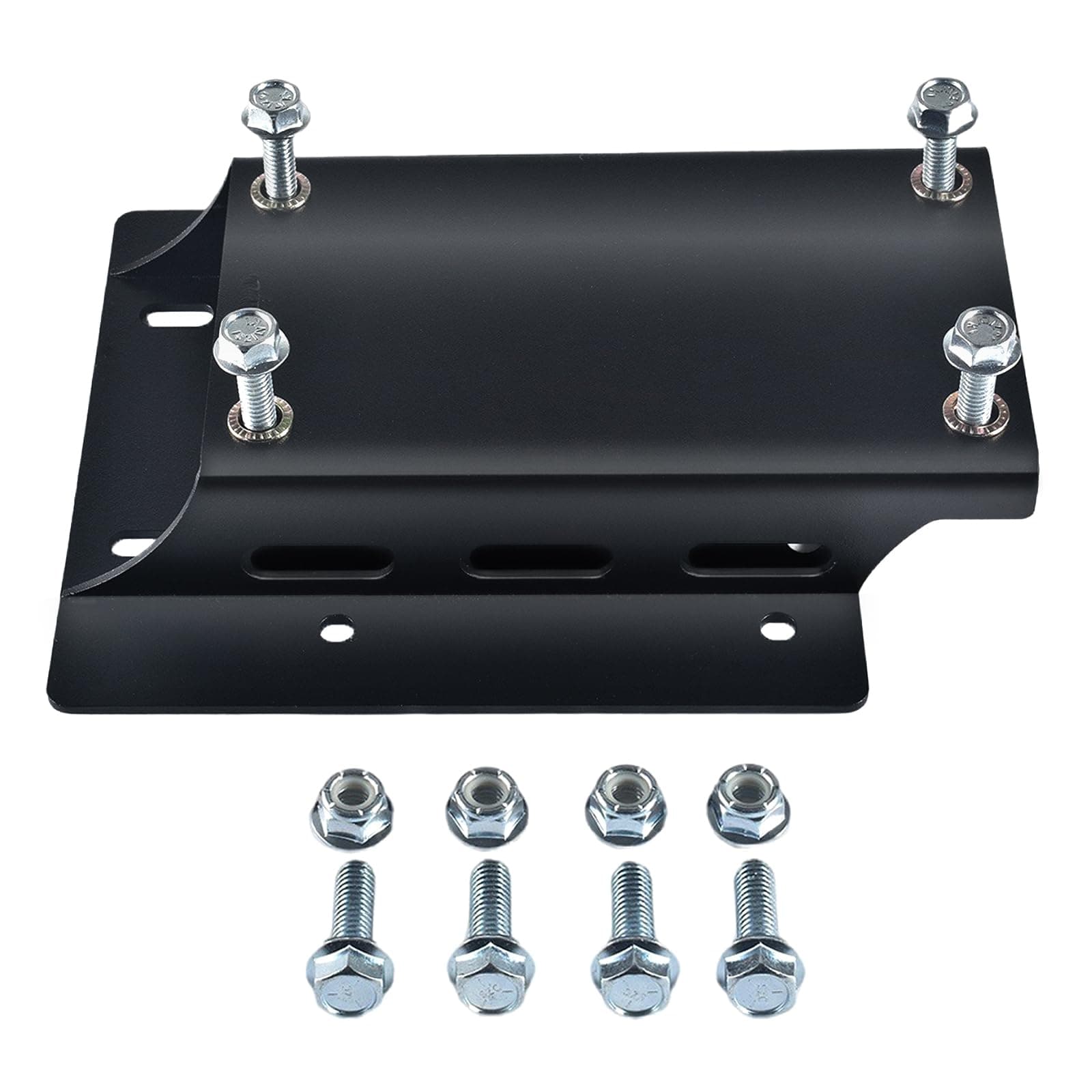 Generic Torque Converter Motor Riser Mount Plate for 196cc/212cc Engines on Coleman Mini Bikes -1 3/4 Inch Lift