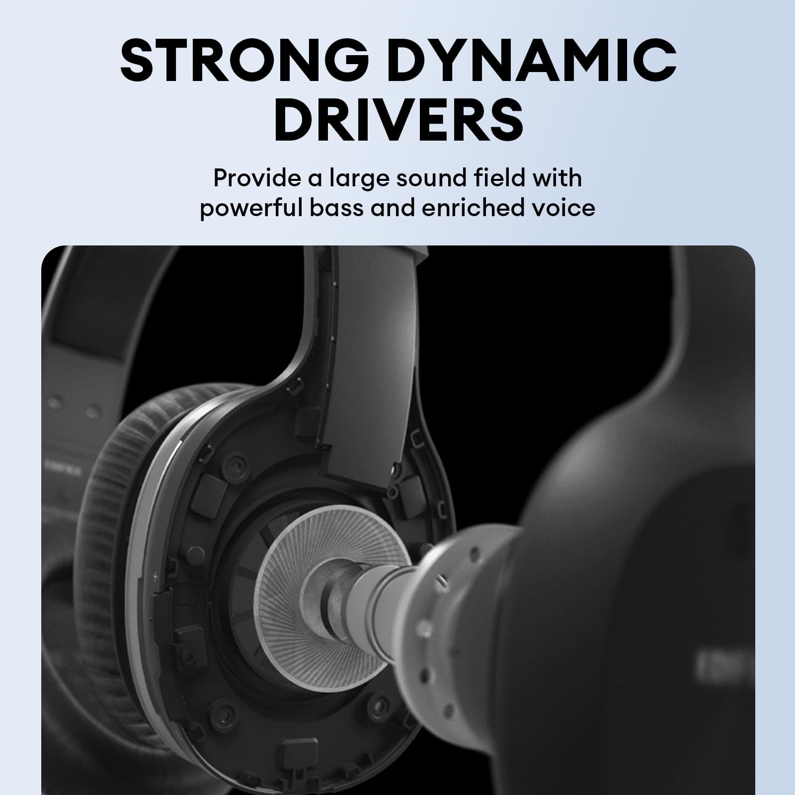 Edifier W800BT Plus Wireless Headphones Over-Ear Headset - Qualcomm® aptX - Bluetooth V5.1 - CVC™ 8.0 Call Noise Cancelling - 55H Playtime - Built-in Microphone - Physical Button and App Control