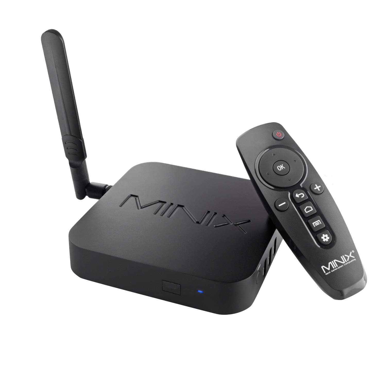 MINIX Android 9.0 Pie Media Hub 4K Ultra HD HDR10+4GB DDR4/32GB eMMC 4K @ 60Hz UHD 3 x USB 3.0 USB-C [Data only] GLAN AC Wi-Fi TF Card (NEO U22-XJ)