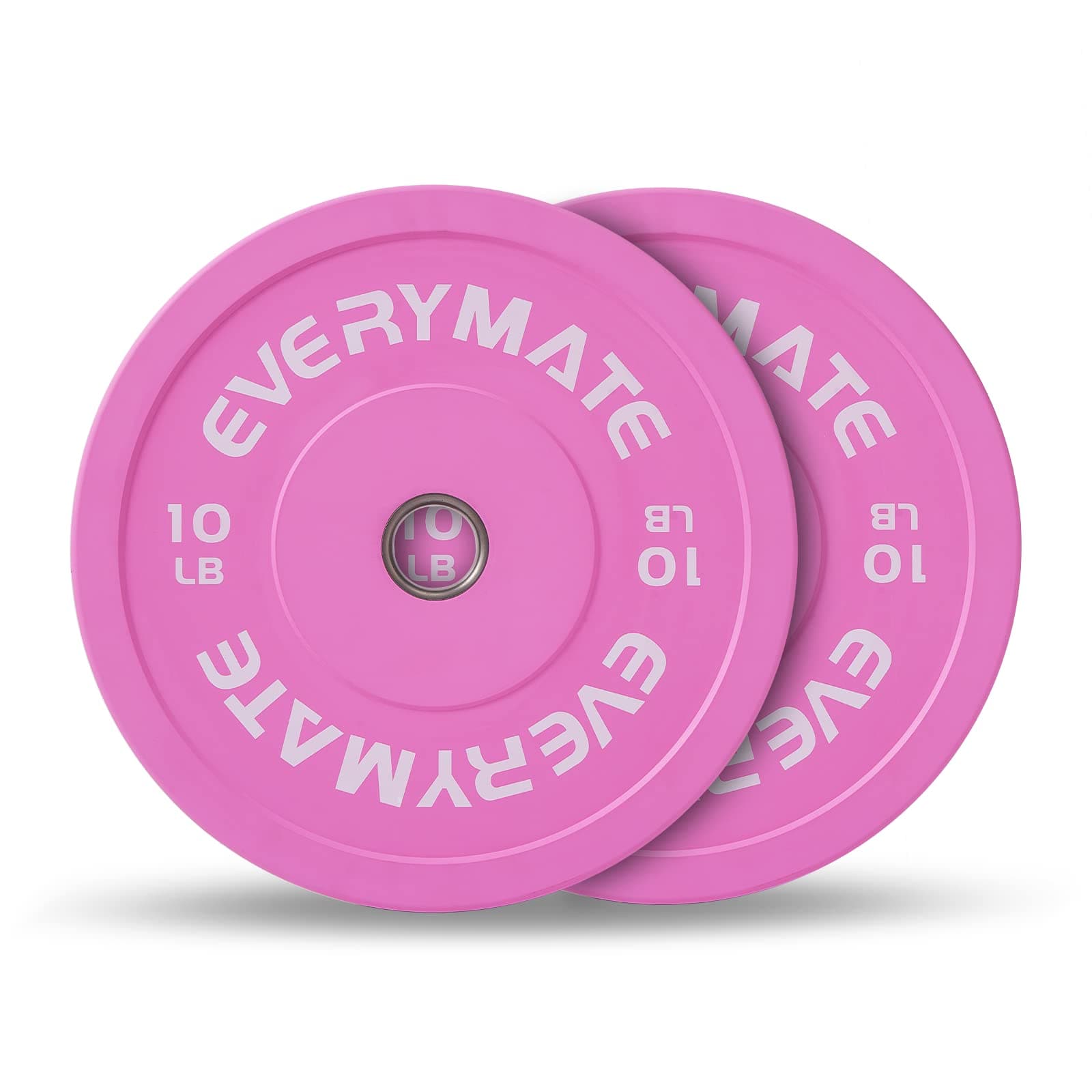 Pink 10LB Olympic Bumper Plates