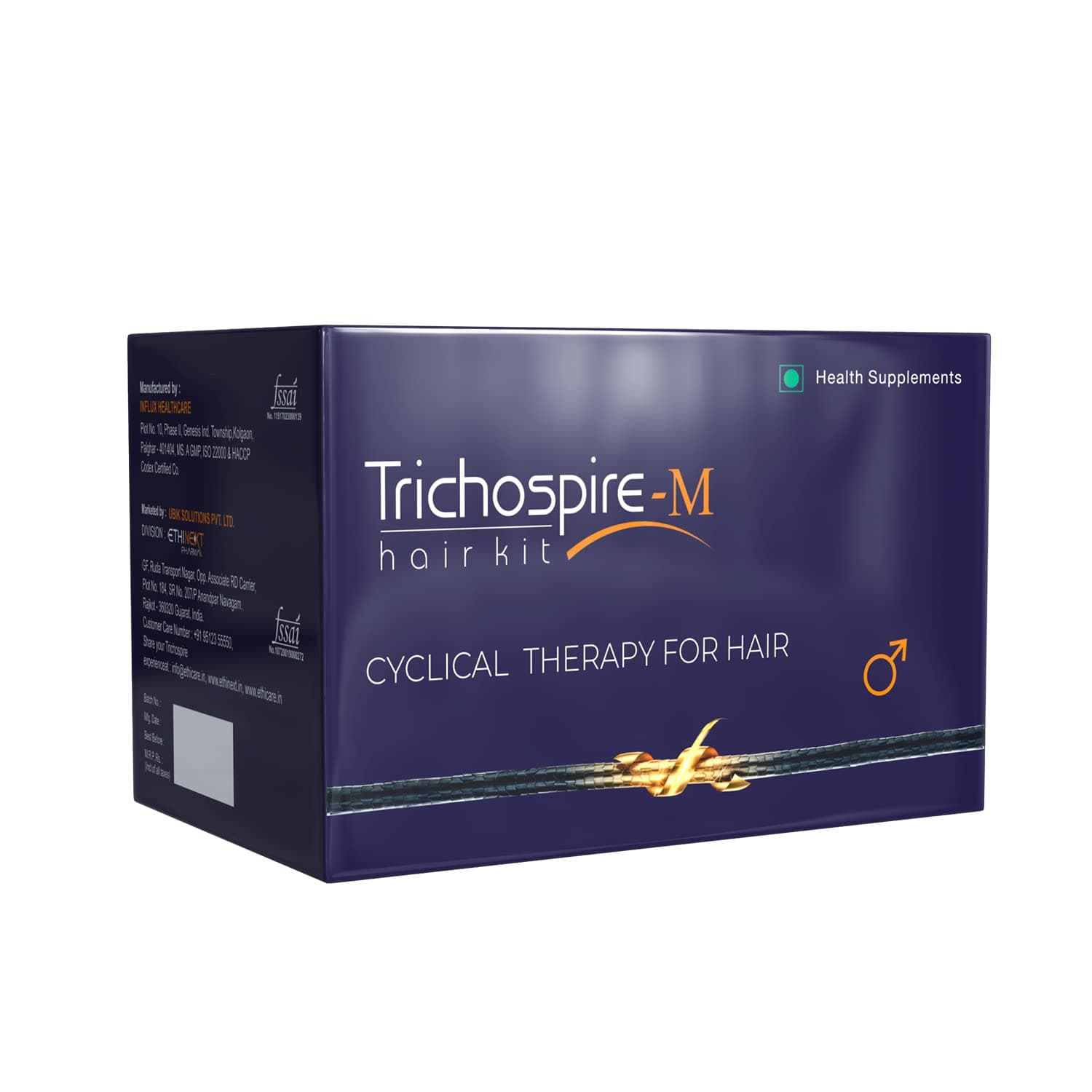 Trichospire M Hair Kit Blue