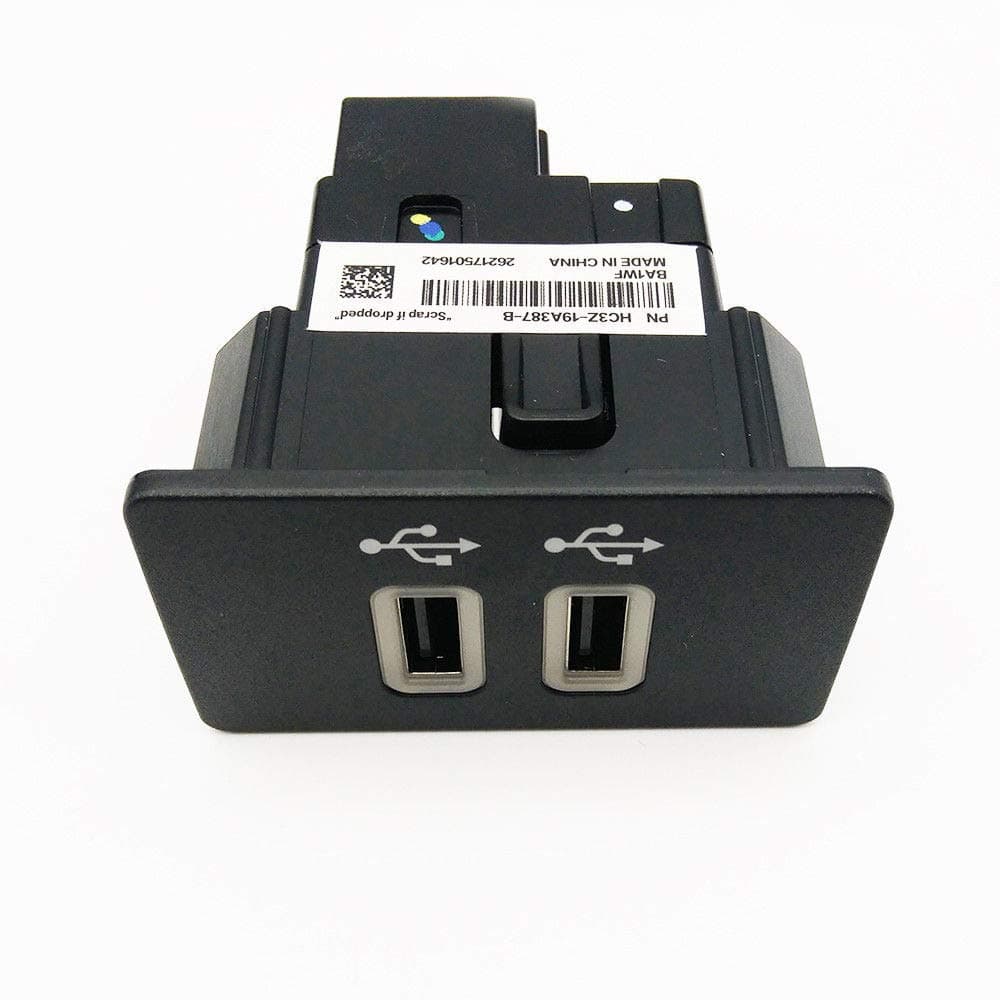 WeifangInspire Dual USB Interface Module for Ford Apple Carplay SYNC3,USB Interface Hub, HC3Z-19A387-B Blue