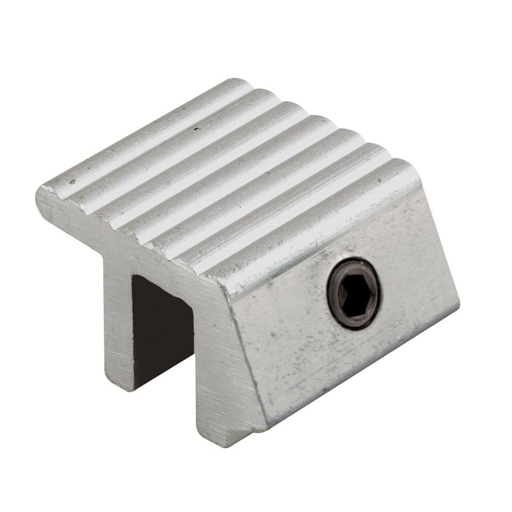 Defender Security S 4032 1/4 x 1 In. Diecast Construction Mill Finish Window Lock with Allen Head Screw (2 Pack)