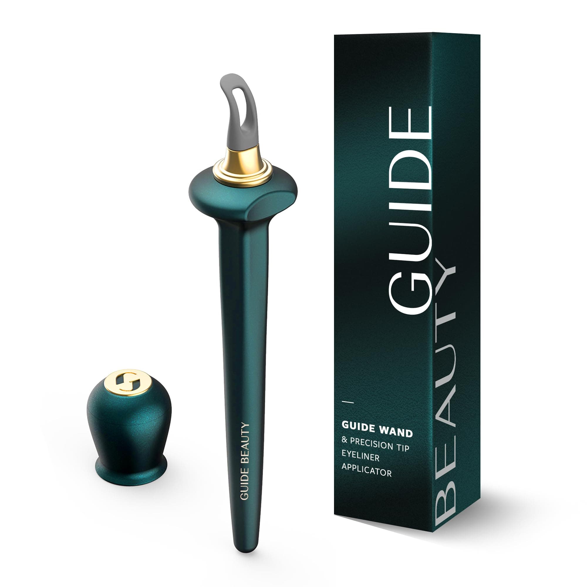 Guide Beauty GUIDE Wand, Easy Tightlining & Winged Eyeliner, Multi-Use Universal Design Cosmetic Tool for Eye & Lip Liner, Ideal for Make-up Novices, Limited Vision or Hand Dexterity