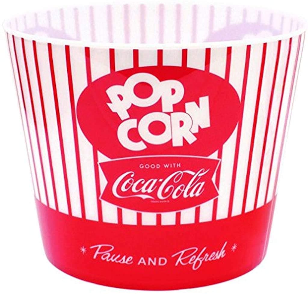 Coca-Cola Popcorn/Snack Bucket"Pause & Refresh" (CC400), Red