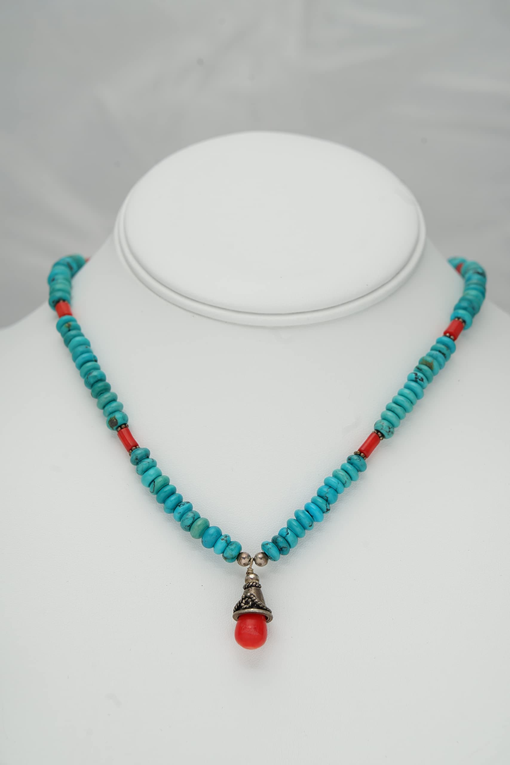 Turquoise coarl Necklace - TuCo2