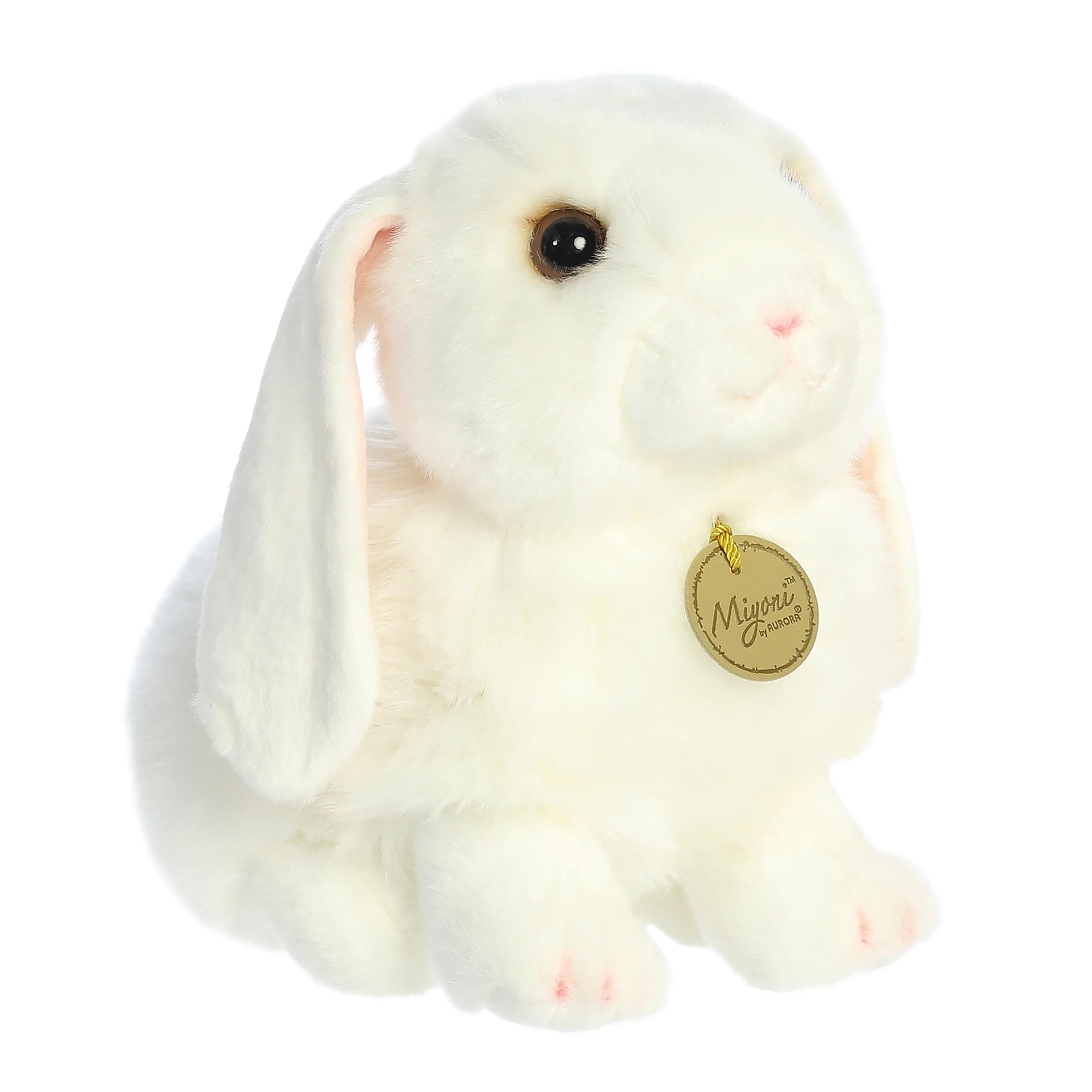 Aurora - Miyoni - 9" Lop Eared Bunny - White