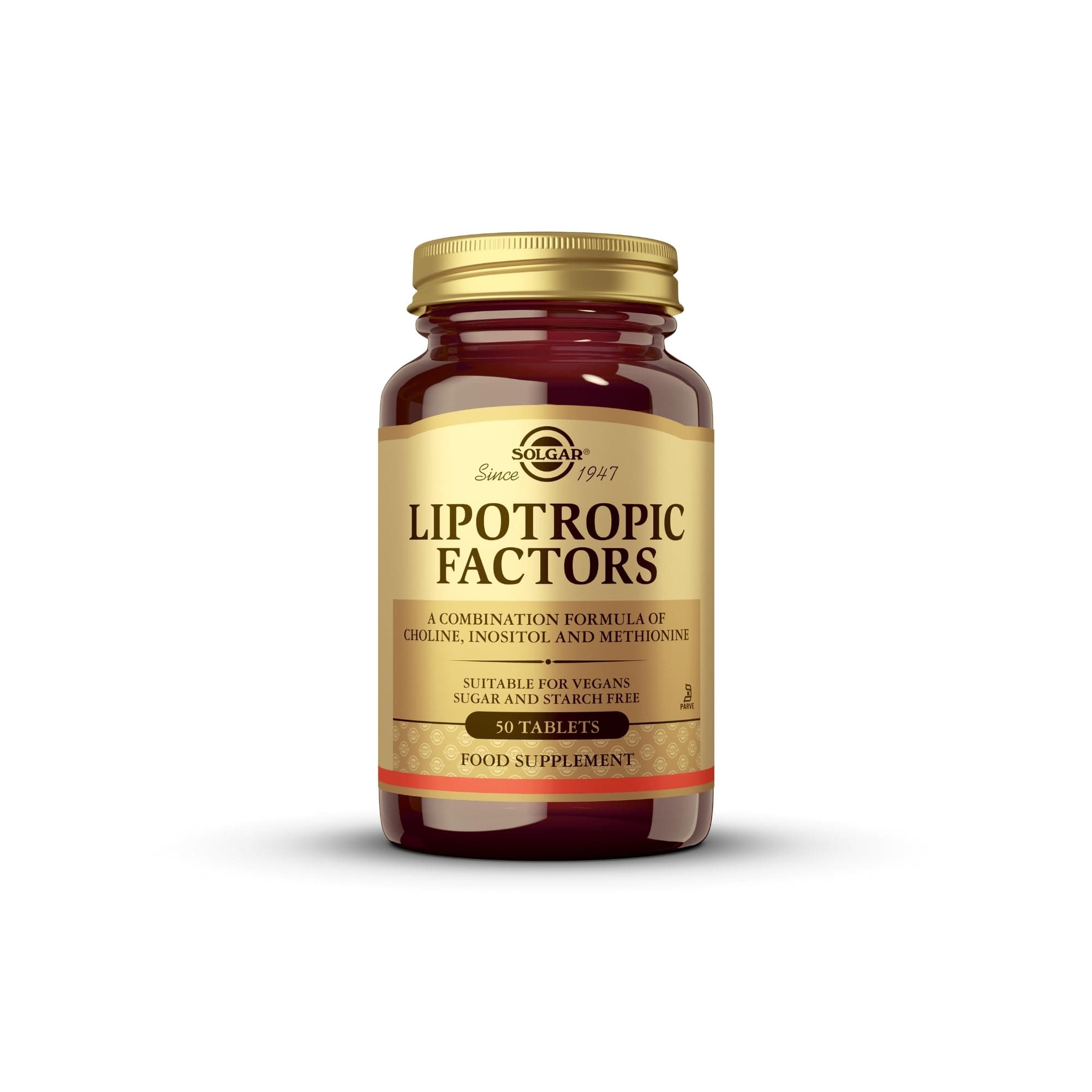 Solgar Lipotropic Factors Tablets - Pack of 50