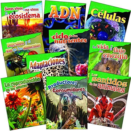Let's Explore Life Science Grades 4-5 Spanish, 10-Book Set (Science: Informational Text) (Spanish Edition)