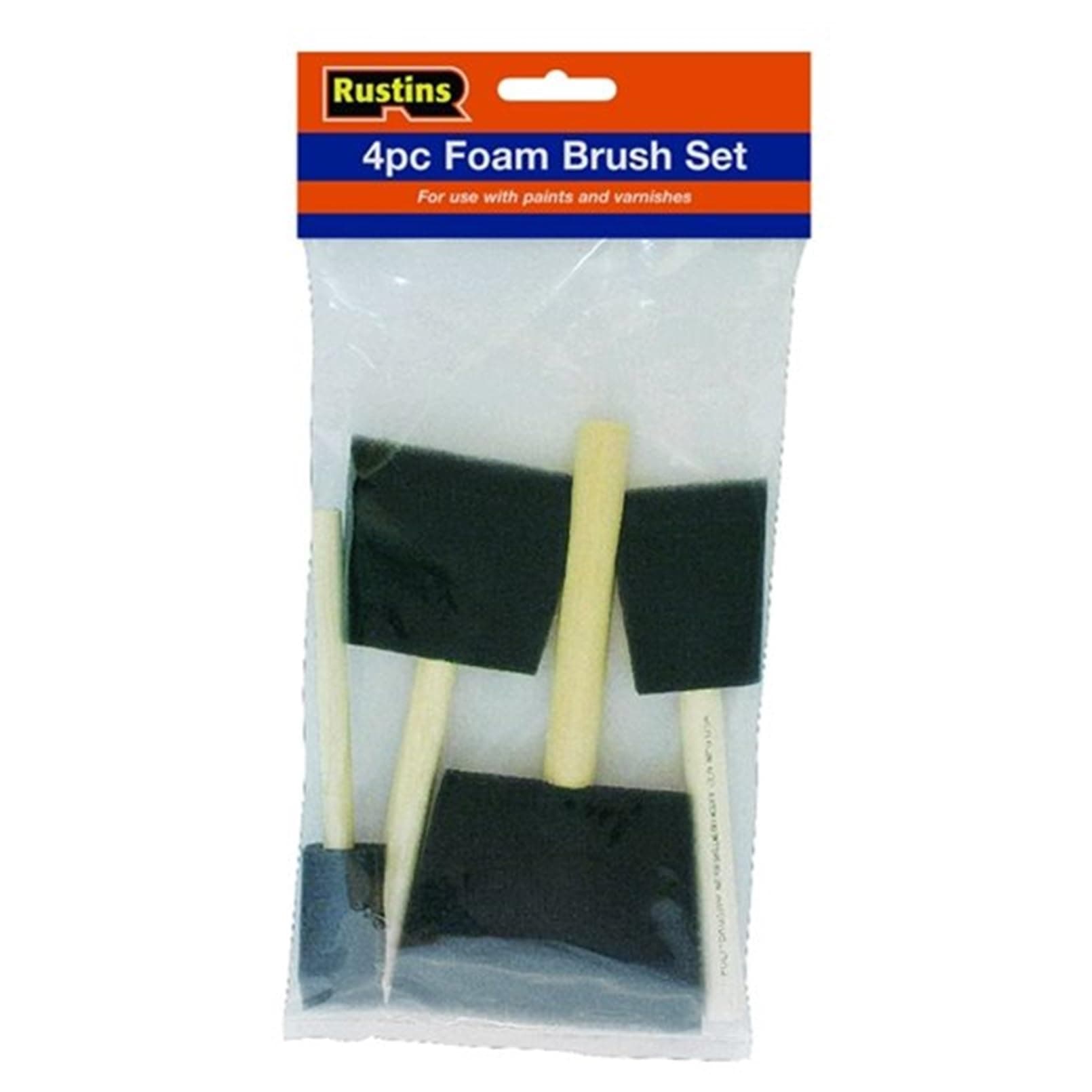 Rustins PBRUSHPACK Foam Brushes