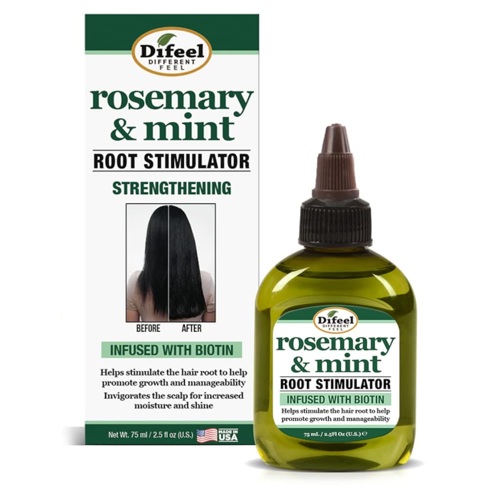 Rosemary and Mint Root Stimulator with Biotin 2.5 oz. - Hair Growth Scalp Treatment, Rosemary Mint Oil for Hair Growth