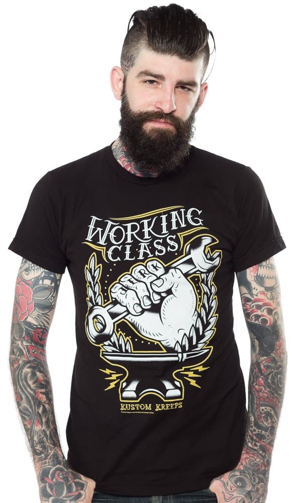 Kustom Kreeps Working Class Guys Tee