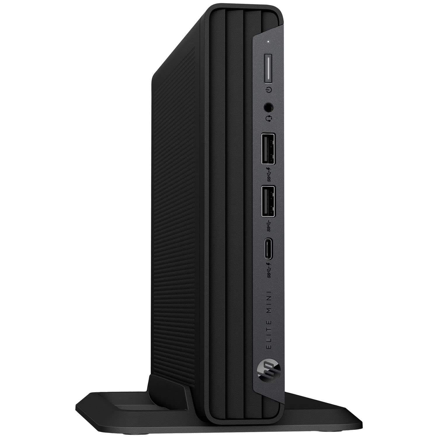 Elite Mini 800 MFF Desktop Computer for Business, Intel Core i9-14900, with 32GB DDR5 RAM, 1TB PCIe SSD, 2 DisplayPort, WiFi 6, RJ-45, wired Keyboard & Mouse & Stand, Windows 11 Pro, Carbon Black