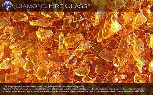 Honey (Yellow) Accent Crystal - 1 LB.