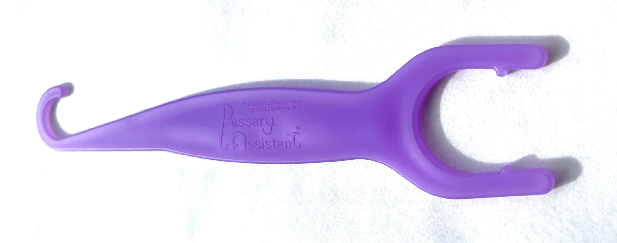 PessaryAssistant™ – Pessary Insertion & Removal Aid | For Ring & Gellhorn Pessaries | Physician-Invented | Flexible Medical-Grade Polypropylene