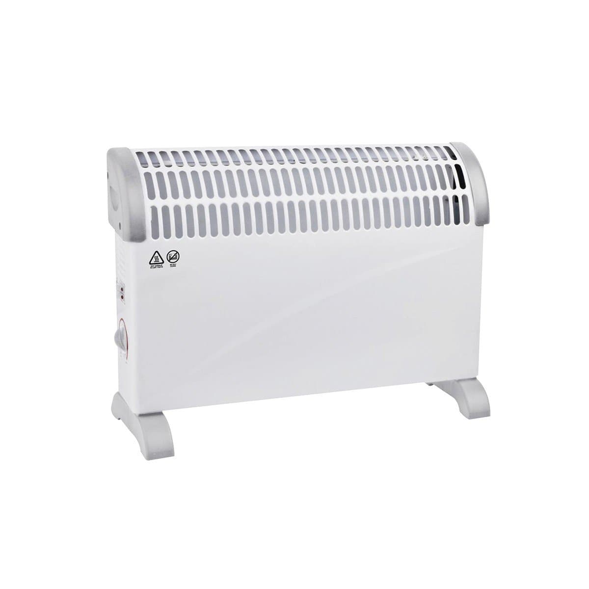 Electric 2kW Convector Heater with Thermostat (Wall Mountable)