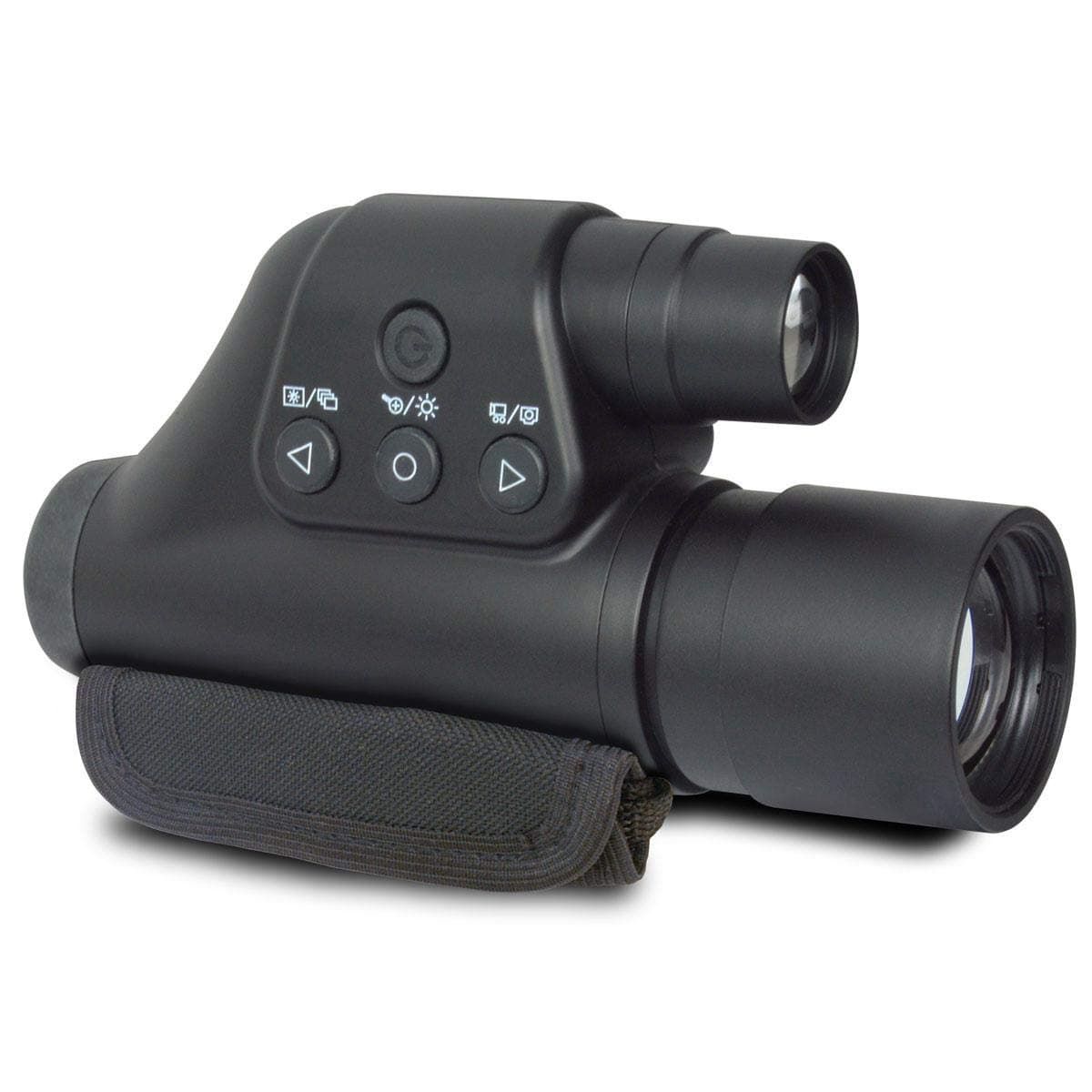Night Scope 3 Power Night Vision Monocular Camera for Images Video Capture, 3x Magnification, 6x Digital Zoom, Powerful Infrared Illuminator, Black