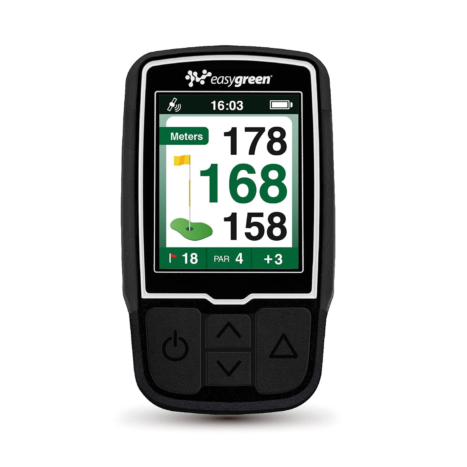 Easygreen Making golf easy Handheld HG200 GPS Device with full colour display, simple and clear, preloaded with 38,000+ golf courses