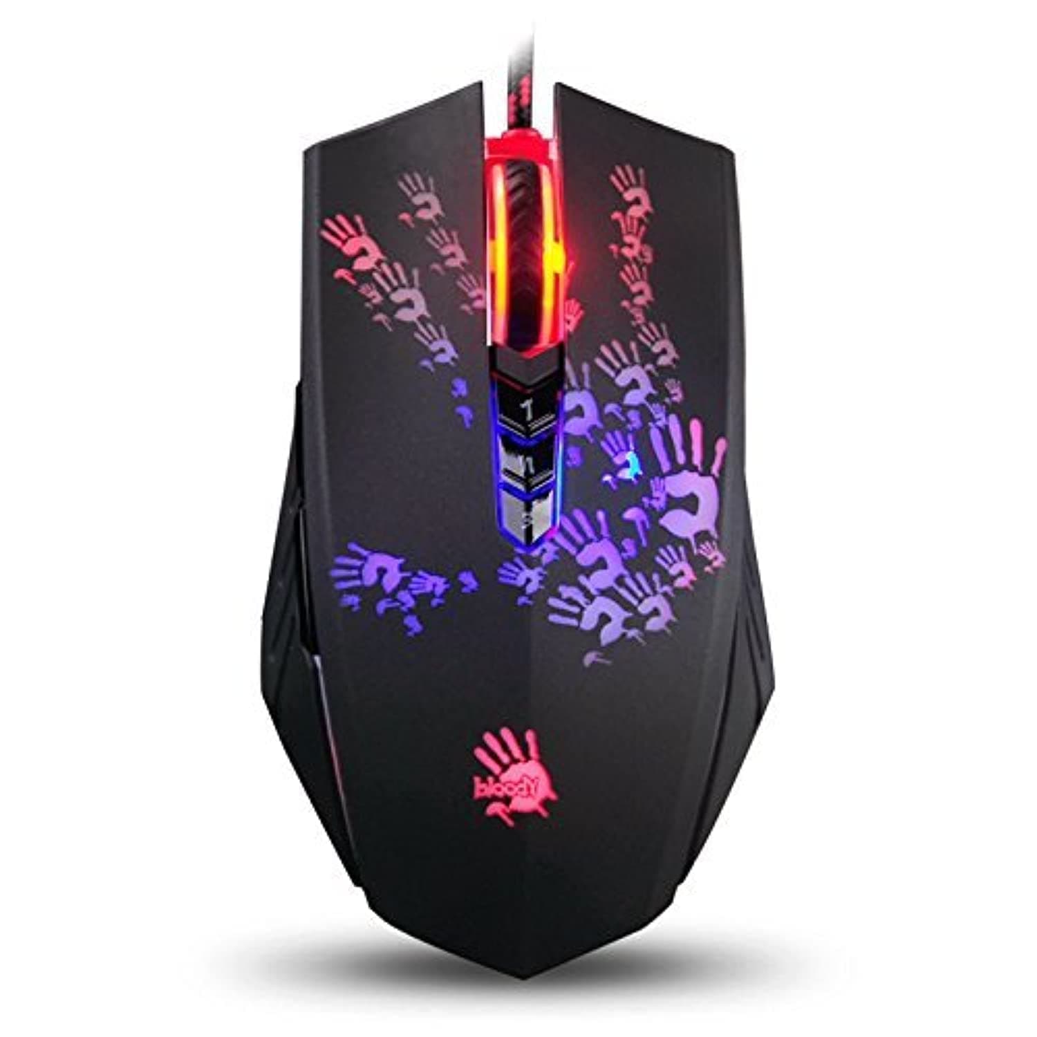 A60L Optical Gaming Mouse with Light Strike (LK) Switch & Scroll - Fully Programmable and Advance Macros (A60L)