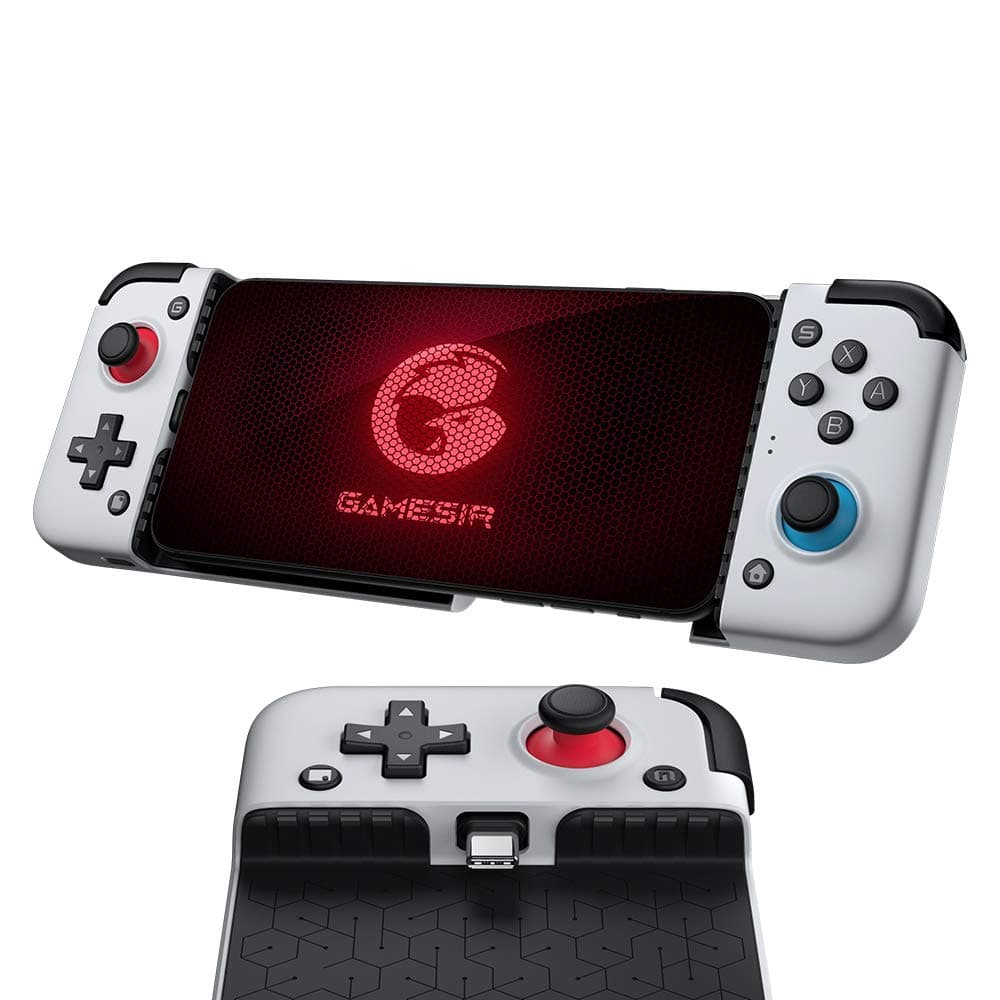 GameSir X2 Mobile Game Controller for Android Phone - Cloud, Stadia, Vortex Gaming Supported, 51° Movable Type-C Wired Joystick, Plug and Play E-Sports Gamepad No Battery, Clickable Analog Thumbsticks