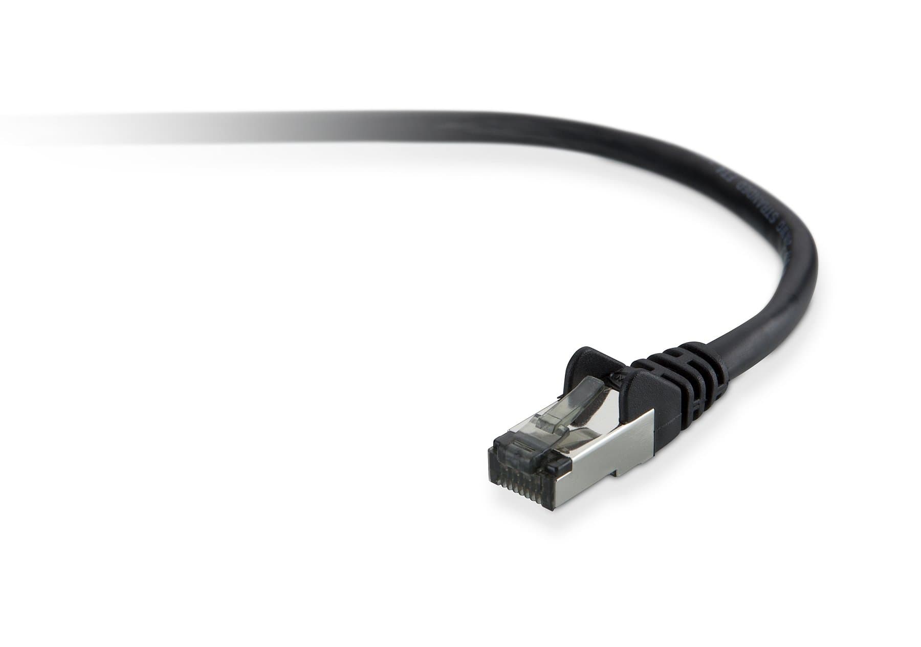 15 m RJ45 Cat6 Networking Cable - Black, USB