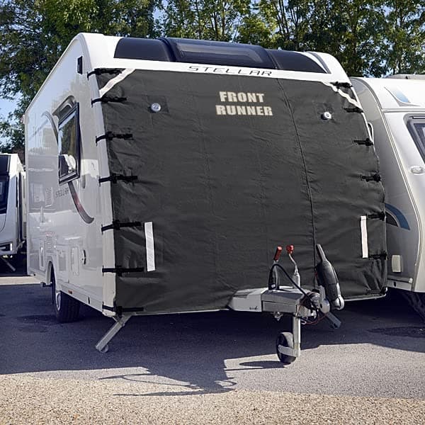 Caravan Universal Front Towing Cover | Protector Covers Accessories | DARK GREY