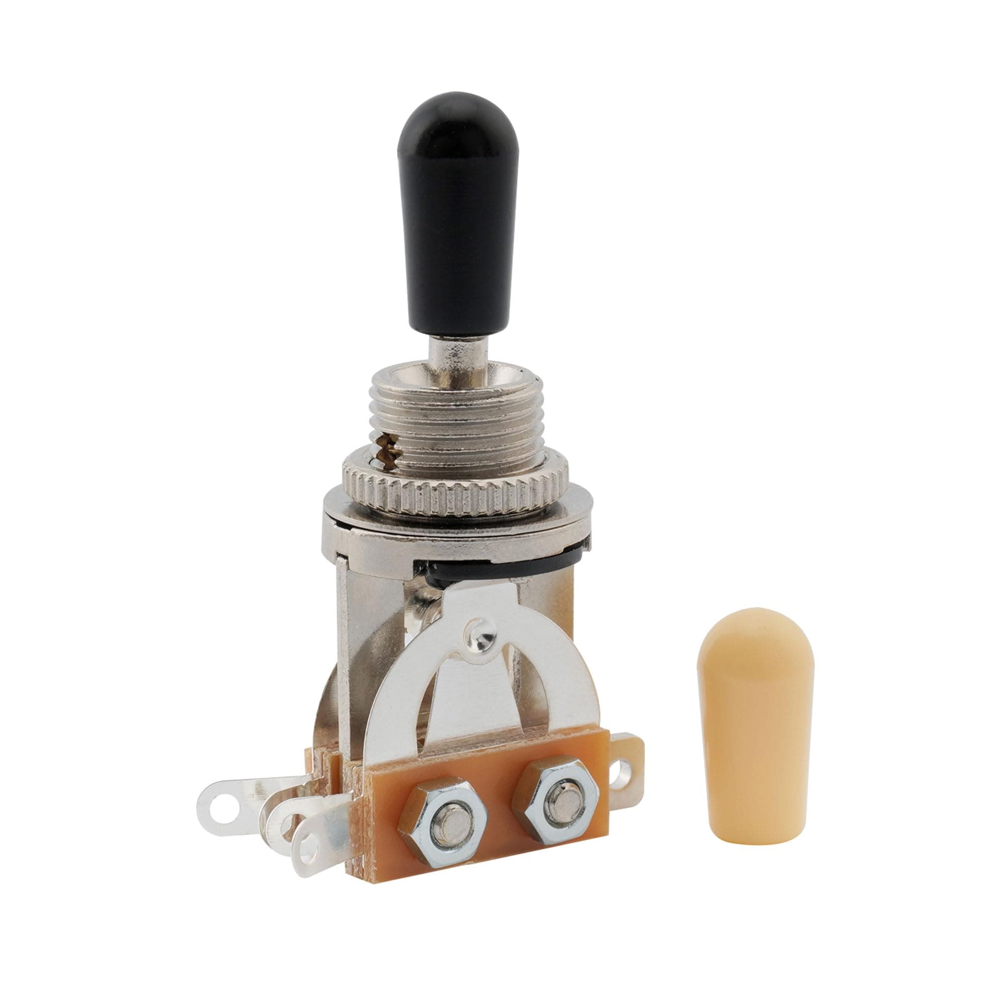 Musiclily 3 Way Guitar Toggle Switch Pickup Selector for Les Paul LP Electric Guitar,Black Tip