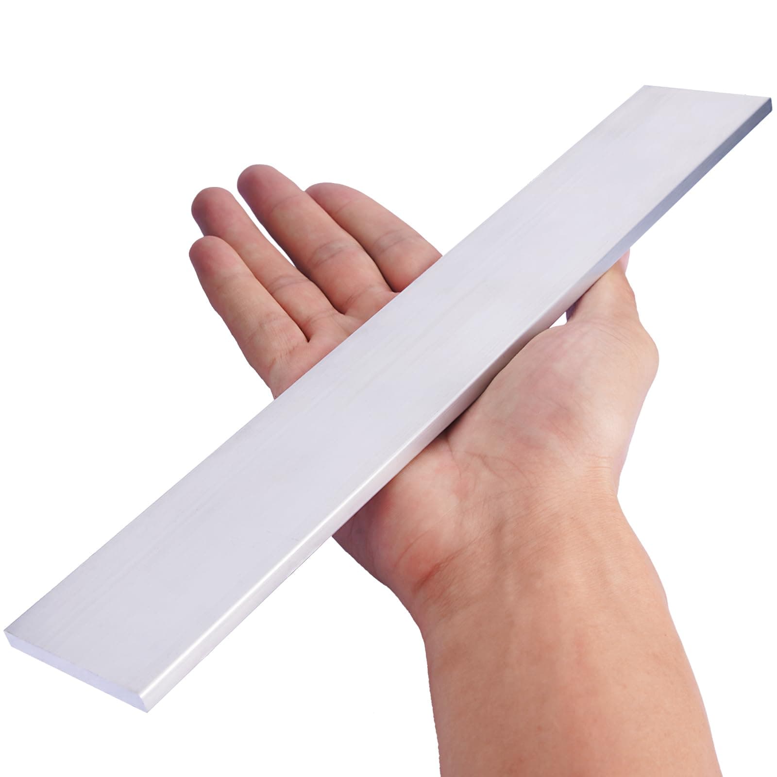 Square Aluminum Bar, 1/2" Thickness X 2" Width X 12" Length Square Aluminum Flat Bar, 6061 Aluminum Flat Plate, 12mm X 50mm X 305mm T6511 Solid New Mill Stock