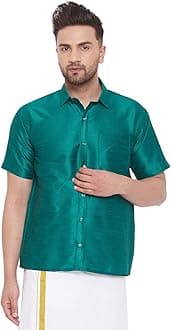 Men VASMSH002BU Ethnic Shirt