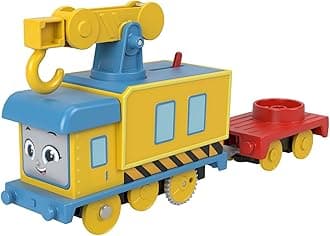 Thomas & Friends Fisher-Price Motorized Carly the Crane toy vehicle engine for preschool kids ages 3 years and older