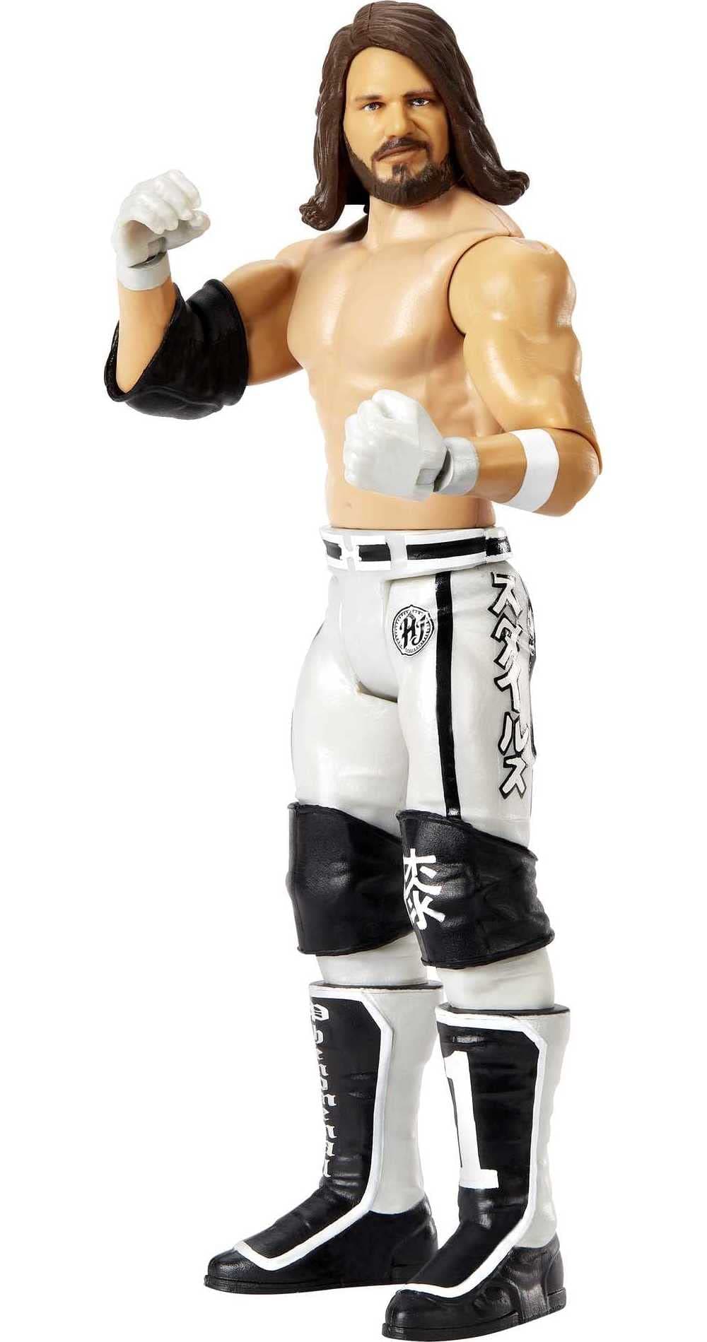 WWE Basic Aj Styles Action Figure, Posable 6-inch Collectible for Ages 6 Years Old & Up