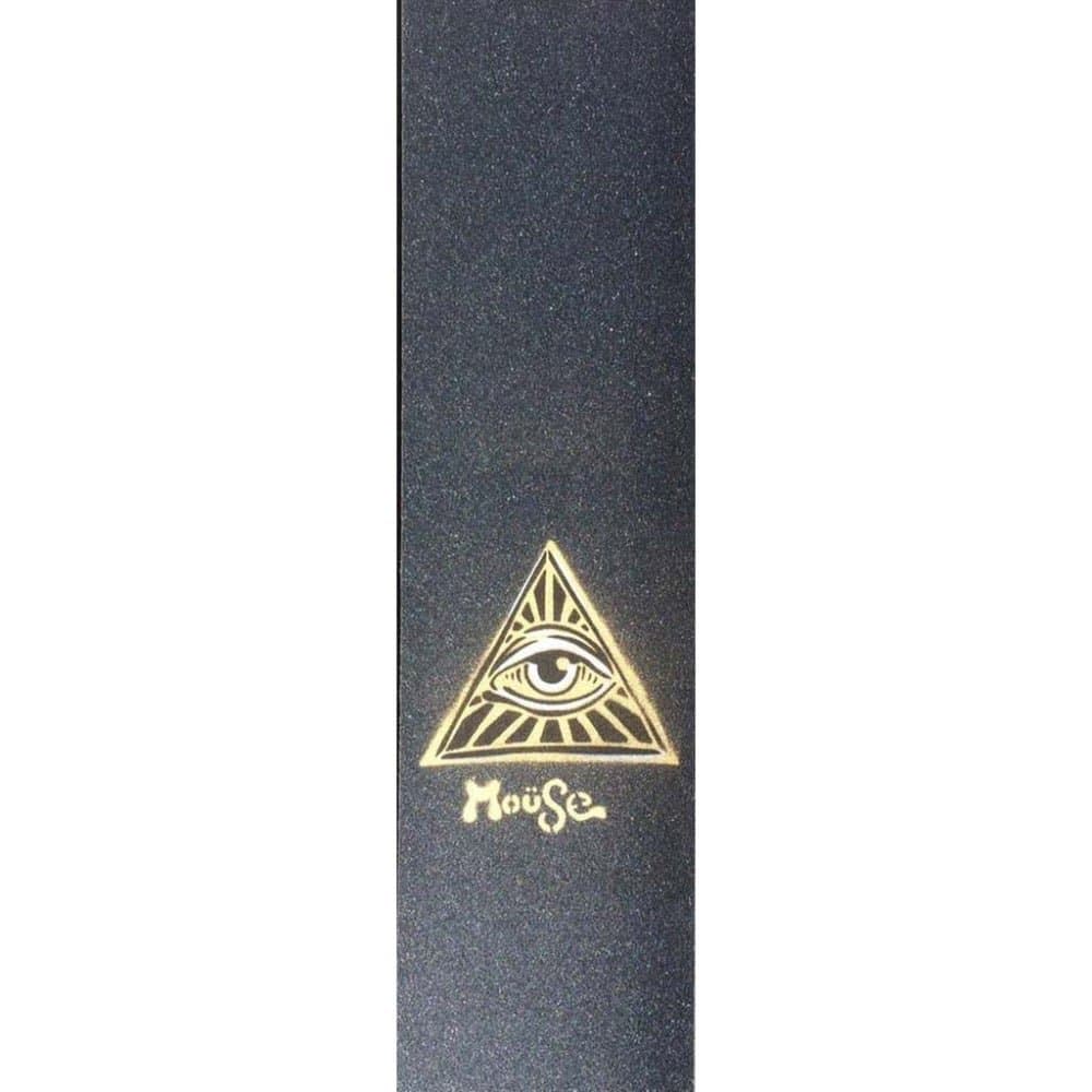 Mouse Movement Men's Eye See Skateboard Griptape Black by Mouse Movement