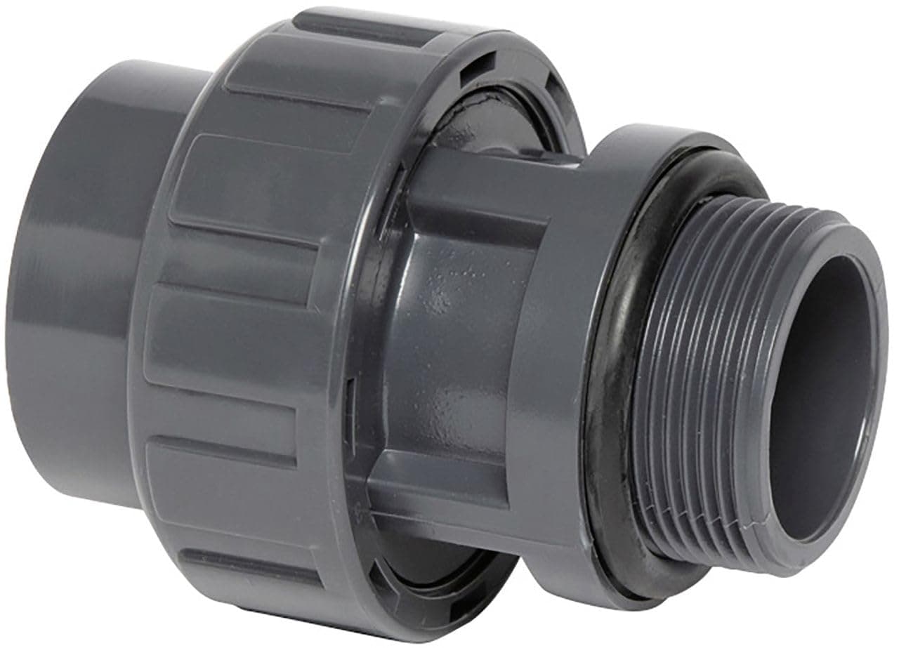 Fluidra07716 - Link M/H 3-Piece PVC Classification and HSS Male D50 x 1ñ Inch