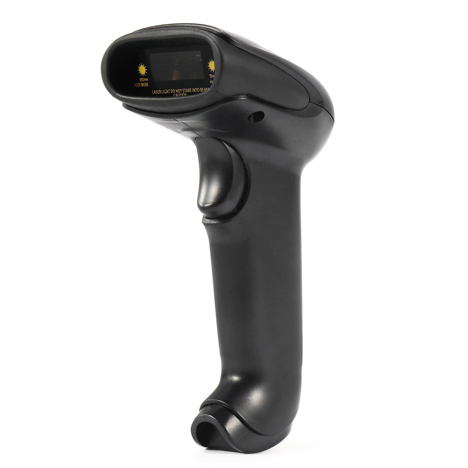 Bifrost USB Laser Scanning Barcode Bar Code Reader Scanner Handheld Laser Barcode Scanner,200 Scans per Second with LED and Buzzer Indicator BF2709 (Black)