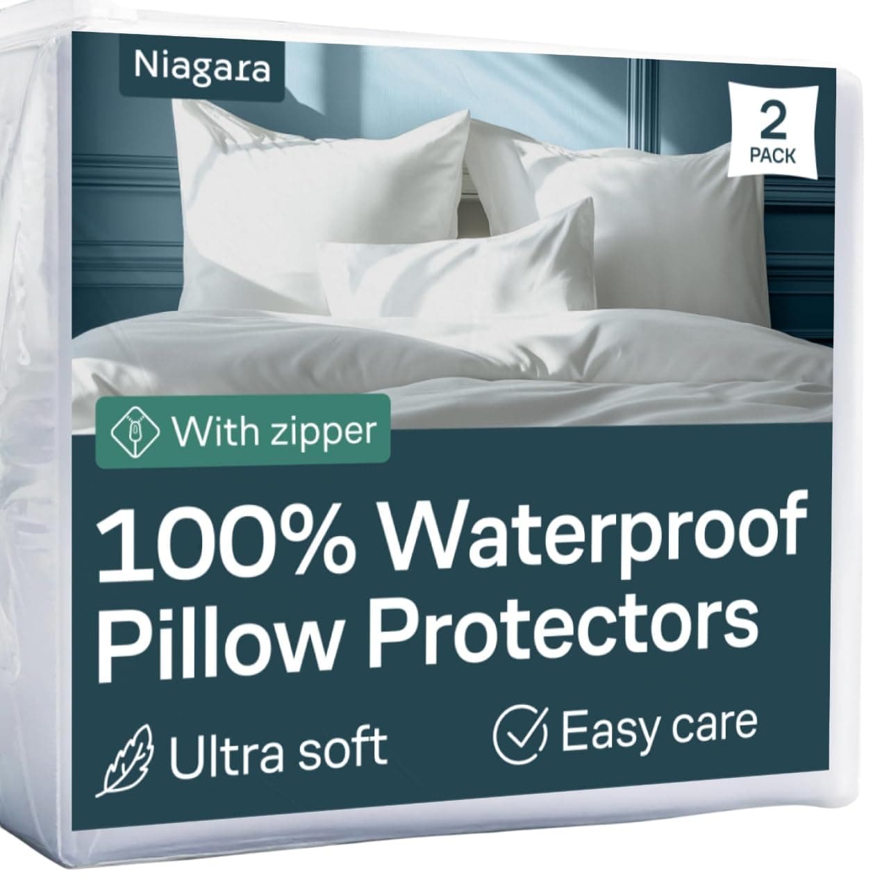 Niagara Sleep SolutionPillow Protectors 2 Pack