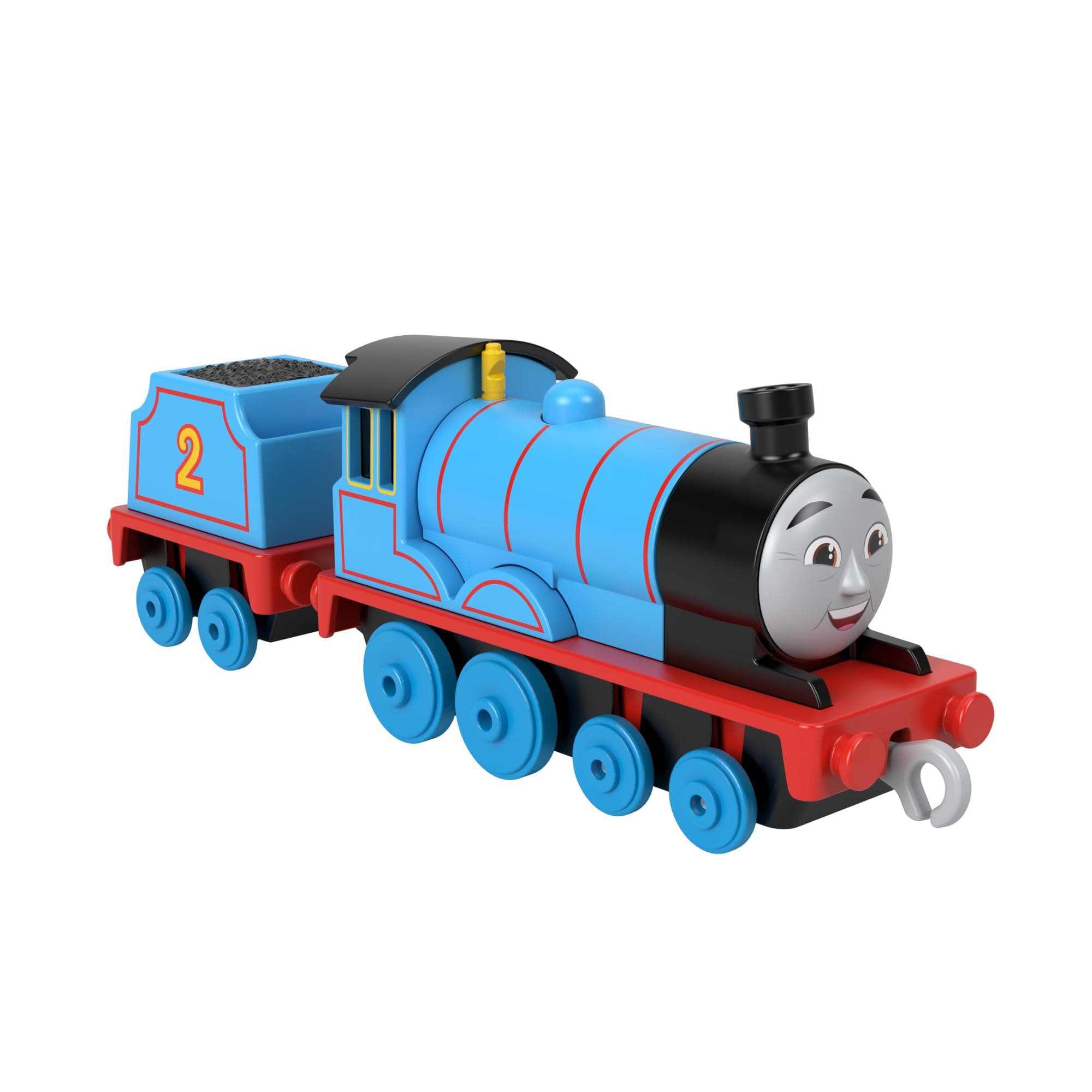 Diecast Toy Train Edward Push-Along Engine with Tender for Preschool Pretend Play Ages 3+ Years, HTN29