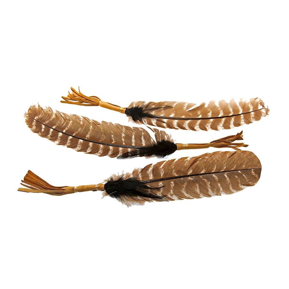 Imitation Eagle Smudging Feather Approx 10"-12"