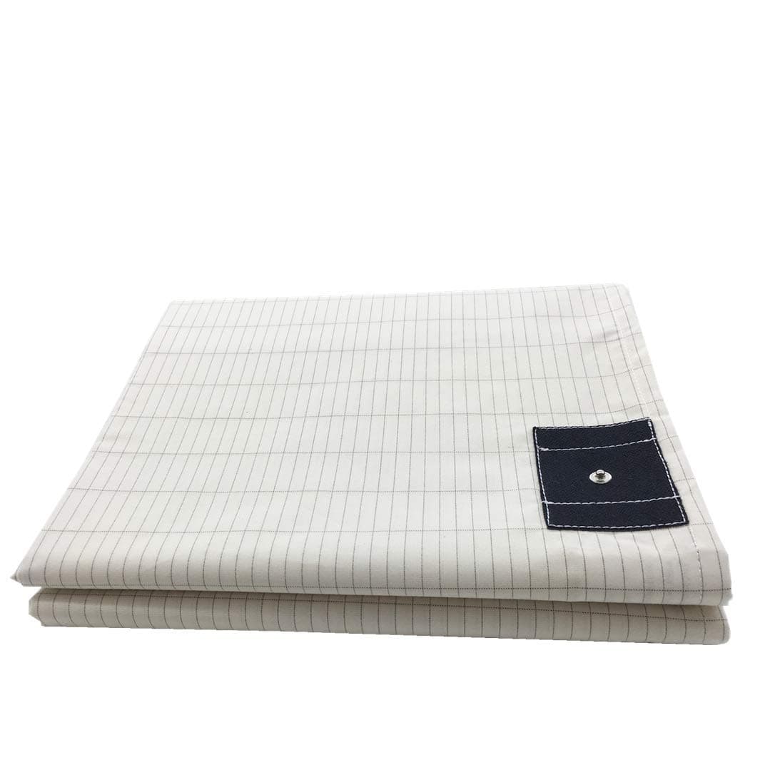 Earthing Sheets Grounding Mat King Size Silver Conductive EMF Protection (76''x80'')