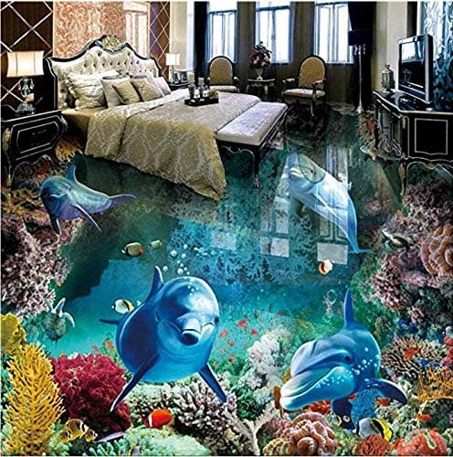 Modern Custom Mural HD Thickening self-Adhesive 3D Wallpaper Thick Material 224x212cm
