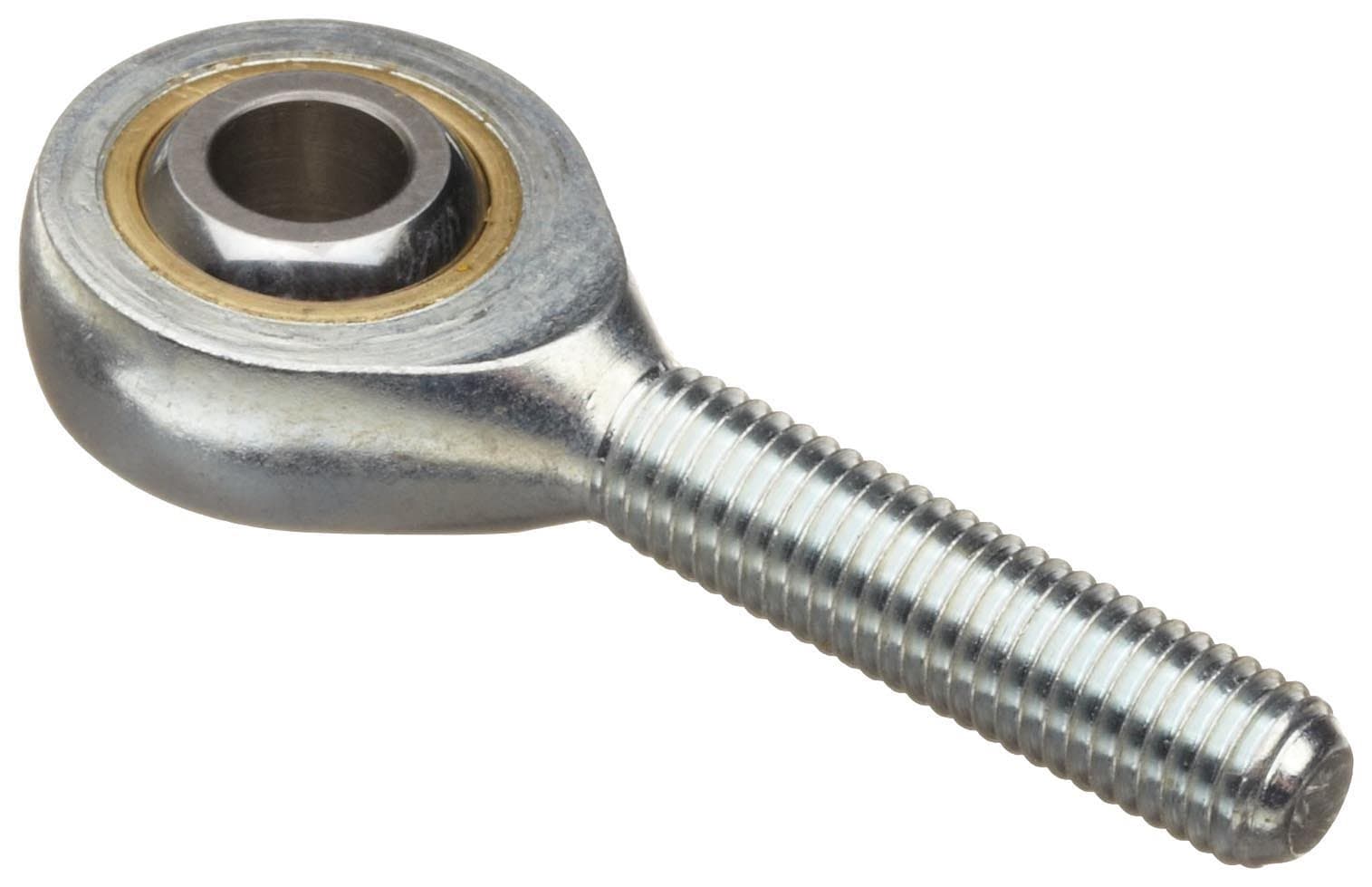 HM4 0.2500" Bore, .2500-28 Threads Male Rod End Bearing, 4 Piece Metal-To-Metal