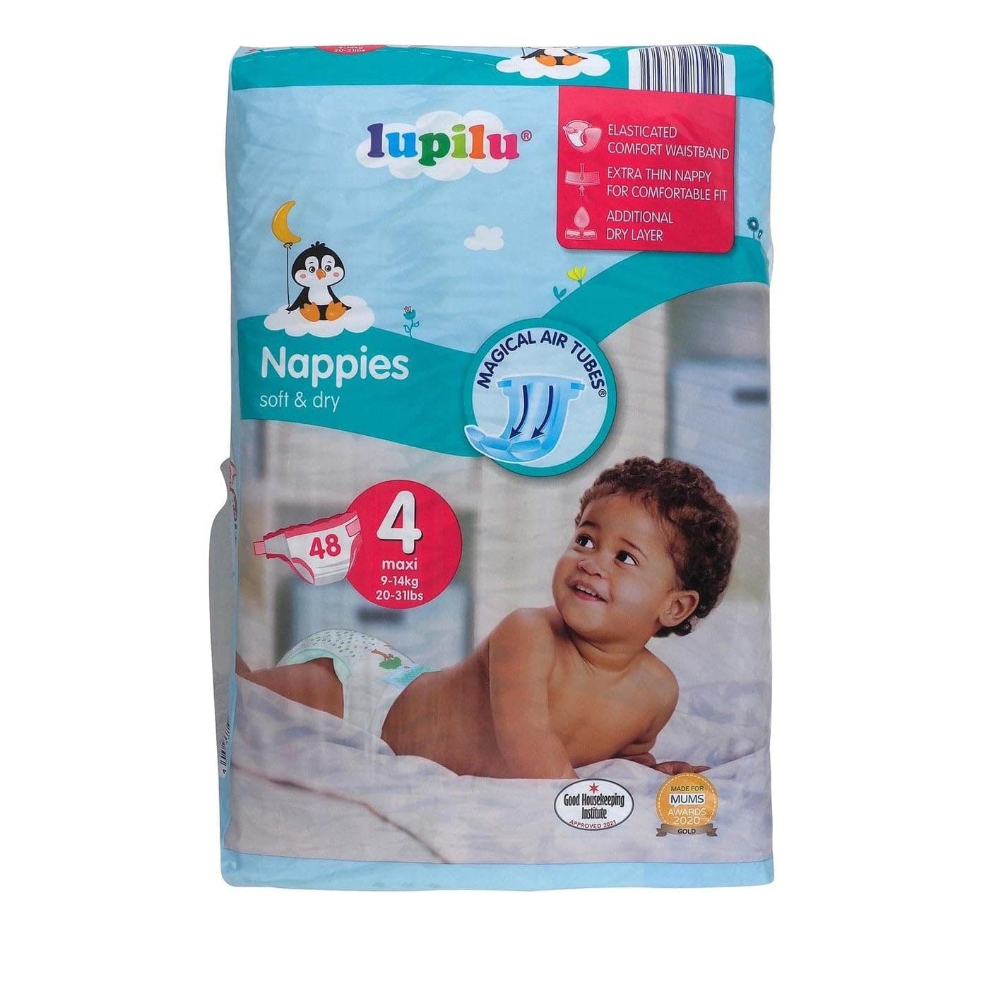 Lupilu Size 4 Nappies Maxi 48 Pack
