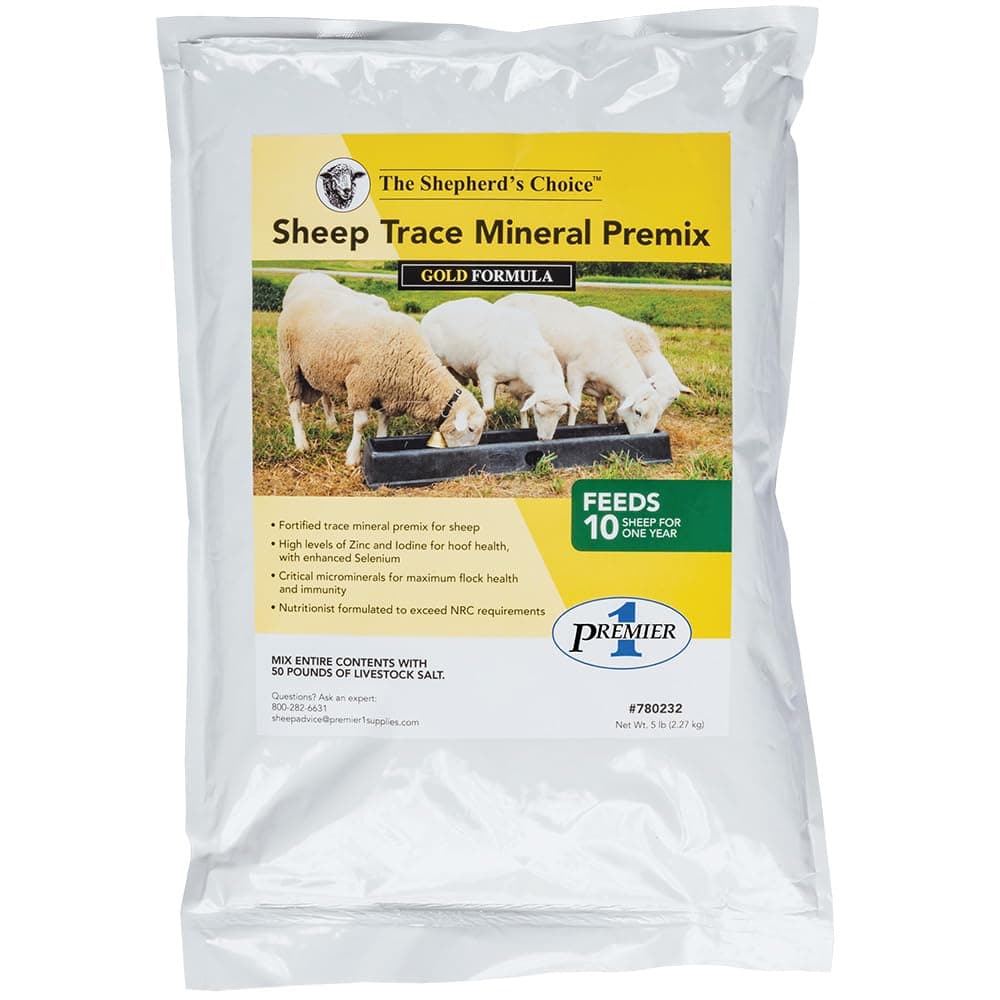 Premier 1 Sheep Trace Mineral Premix - 5 lb Bag