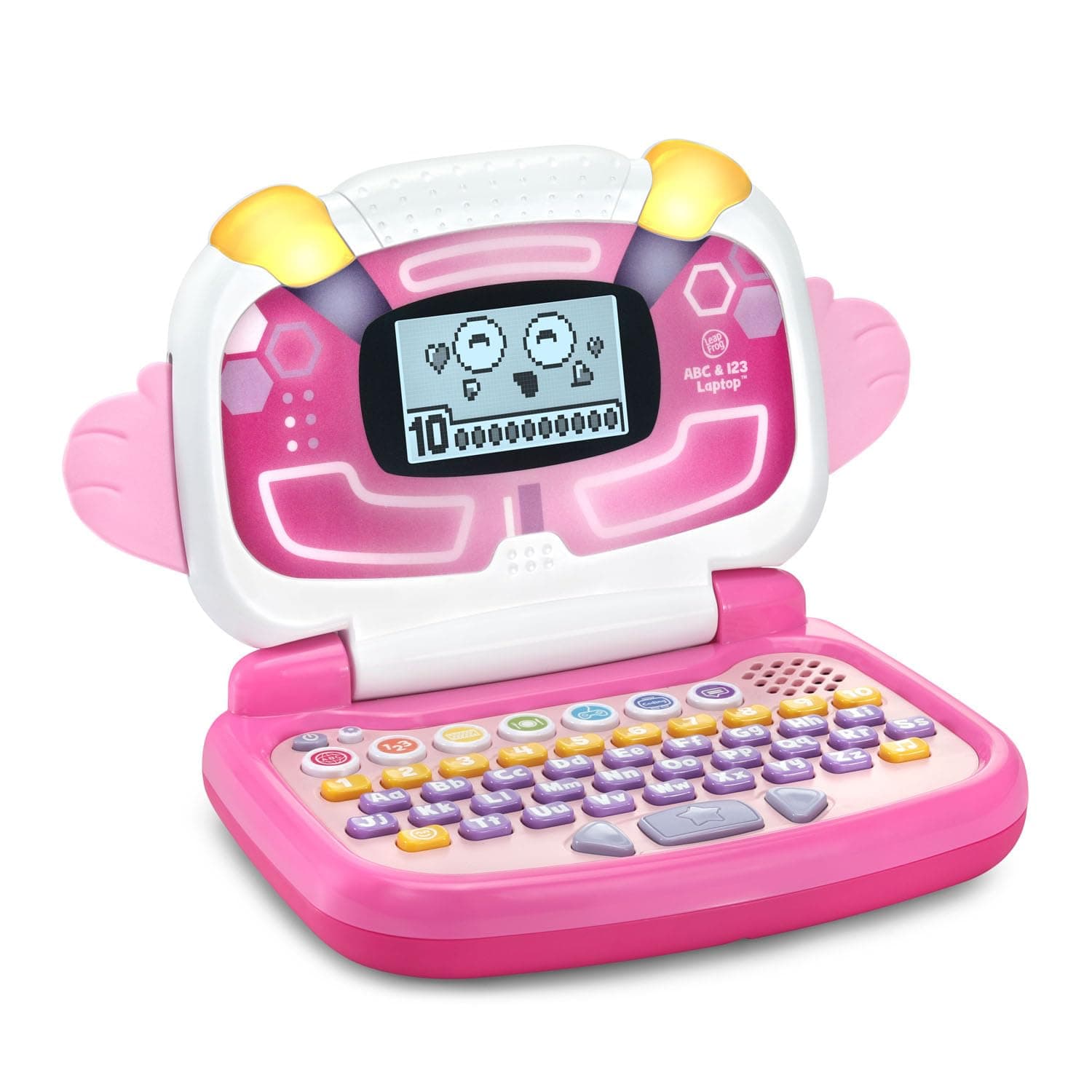 ABC and 123 Laptop, Pink