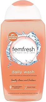Daily Intimate Wash, Feminine Hygiene Shower & Bath Gel Cleanser, pH Balanced, Soap Free Feminine Wash with Aloe Vera & Calendula, Hypoallergenic, 250ml