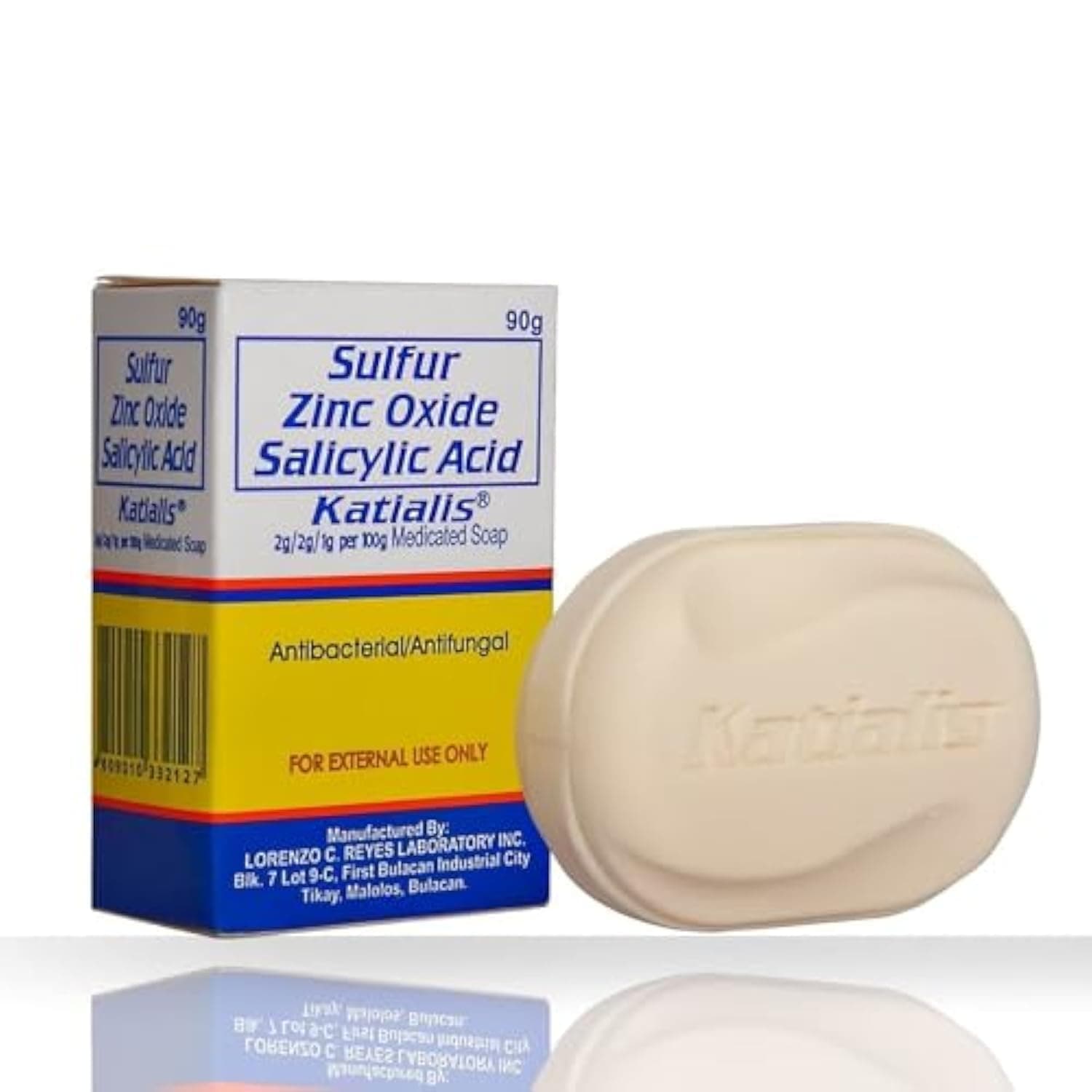 SUPTMAX Katialis Antibacterial/Antifungal Soap 90g by Katialis