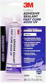 Marine Adhesive Sealant 3 Oz White